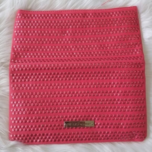 NWOT BCBGeneration Tess Foldover Studded Clutch - Picture 6 of 14